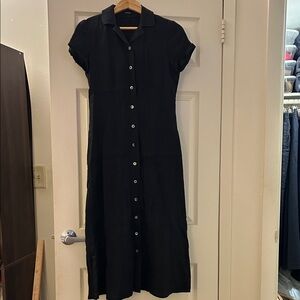 FABRICE LINEN VINTAGE DRESS